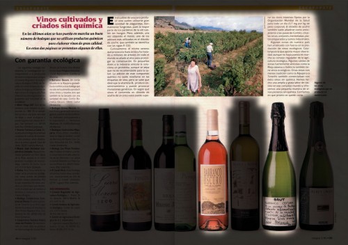 Vinos cultivados y criados sin química (Integral 183, 03/1995)