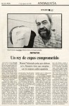 Un rey de copas comprometido (El Pais, 17/08/1998)
