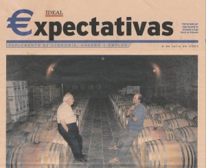 Barranco Oscuro viaja a Japón e Inglaterra tras su experiencia en Alemania (Ideal, 06/07/2003)