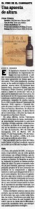 Una apuesta de altura (El Mundo, 27/09/2003)