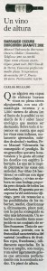 Un vino de altura Borgoñon Granate 2002 (El Pais - El Viajero, 11/10/2003)