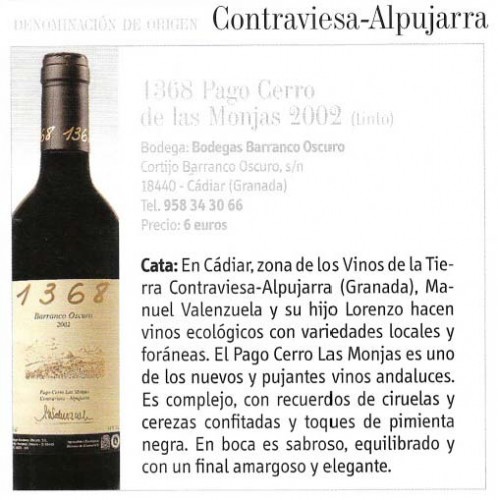 1368 Pago Cerro de Las Monjas 2002 | Fuera de Serie Expansión